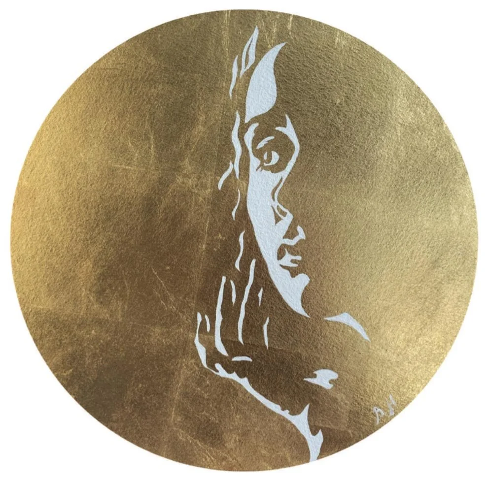 Lost in Thought | Diameter: 40 cm | 150 USD