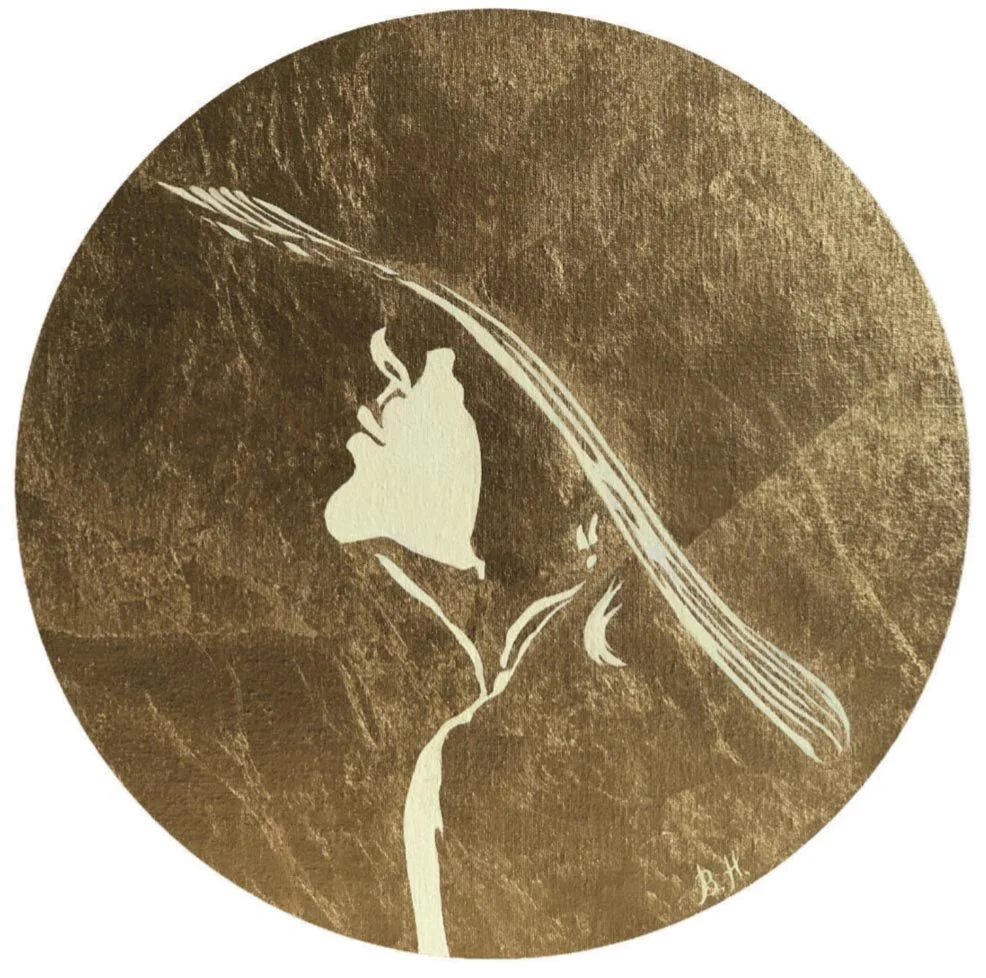 Mysterious Lady | Diameter: 40 cm | 150 USD