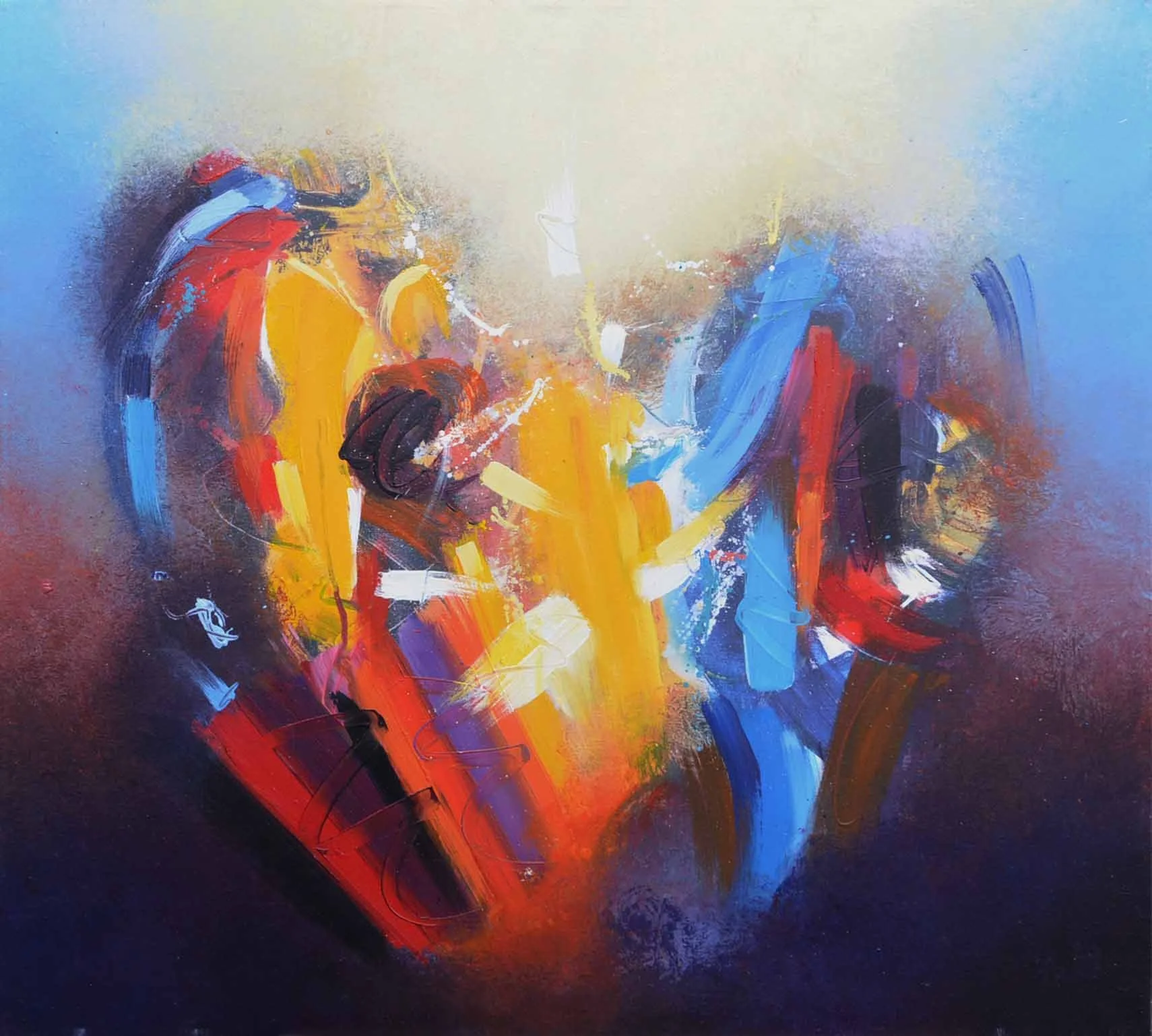 Big Heart 1 | Oil on Canvas | 100 x 90 cm | 4000 Euro
