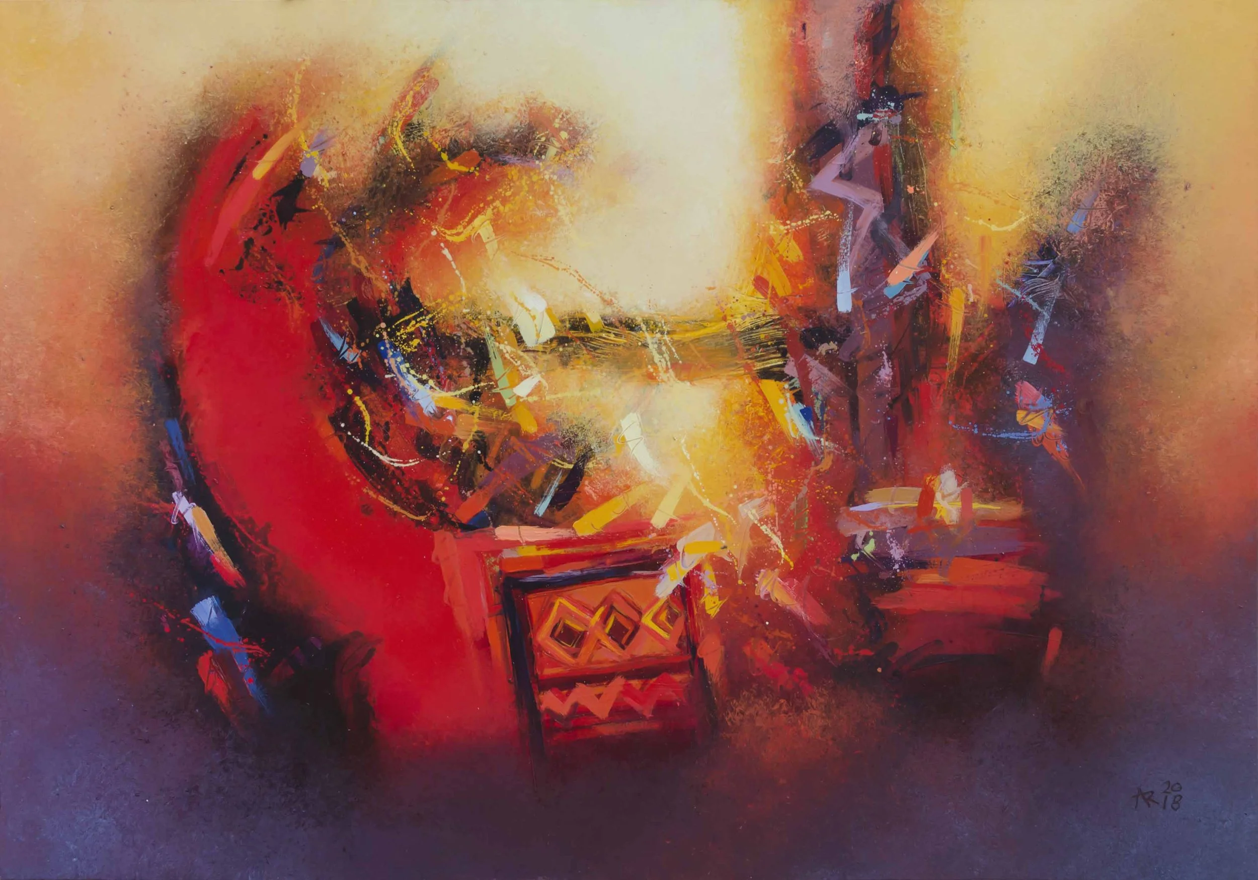 From Tradition 6 | Oil on Canvas | 120 x 180 cm | 7500 USD