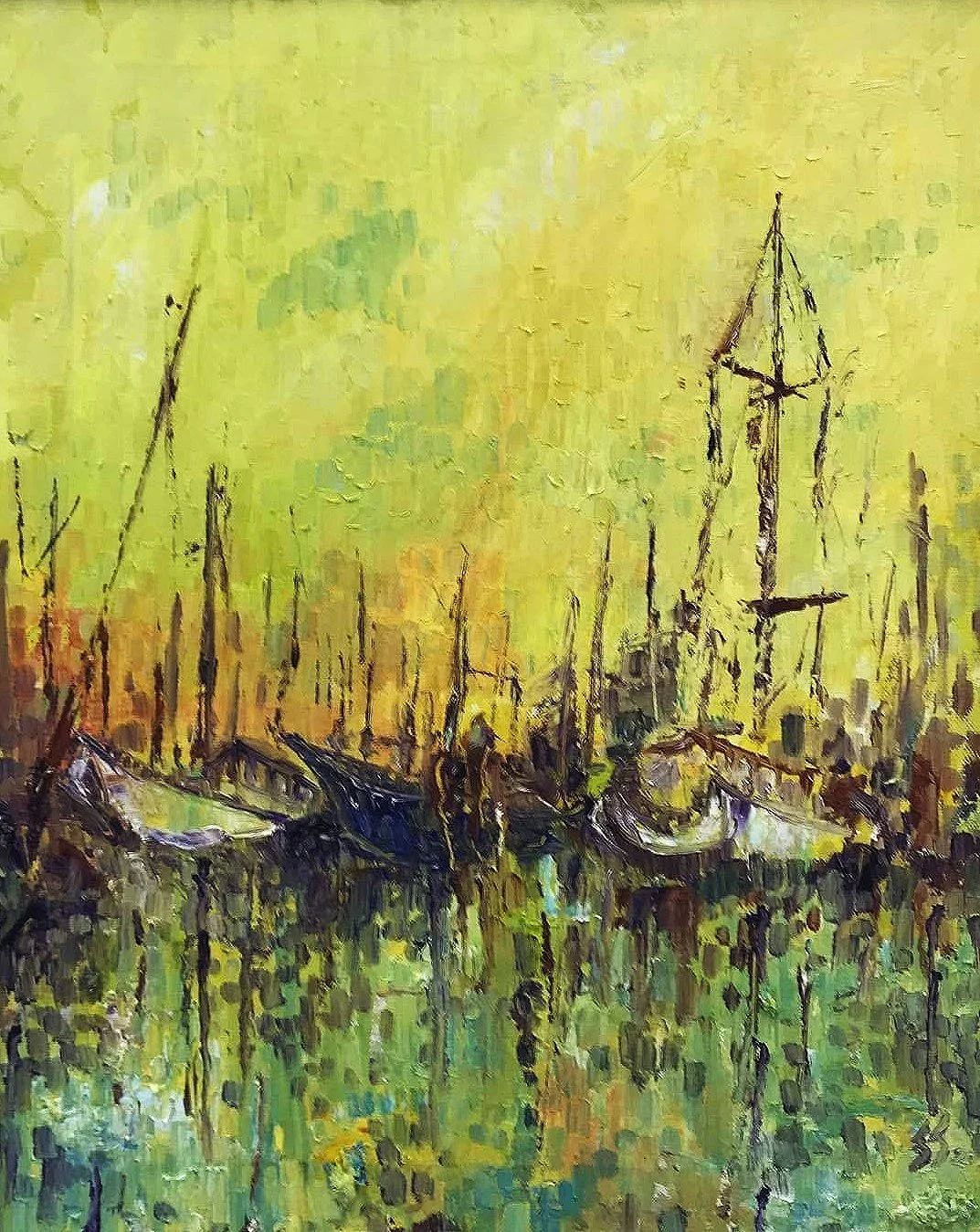 September in Nesebar | Oil on Canvas | 50 x 40 cm | 1100 USD