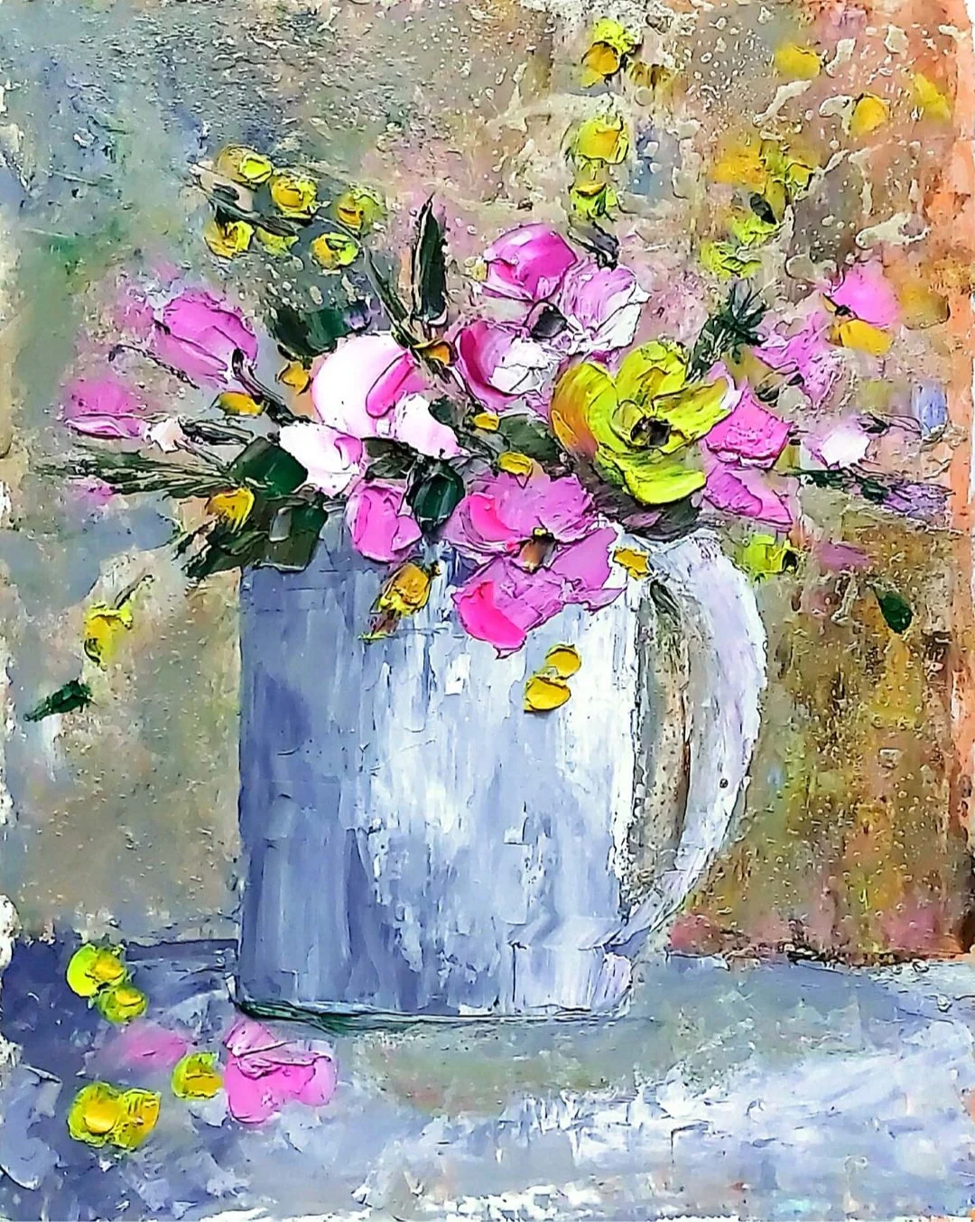 In Blue | Oil on Paper | 23 x 28 cm | 1500 USD