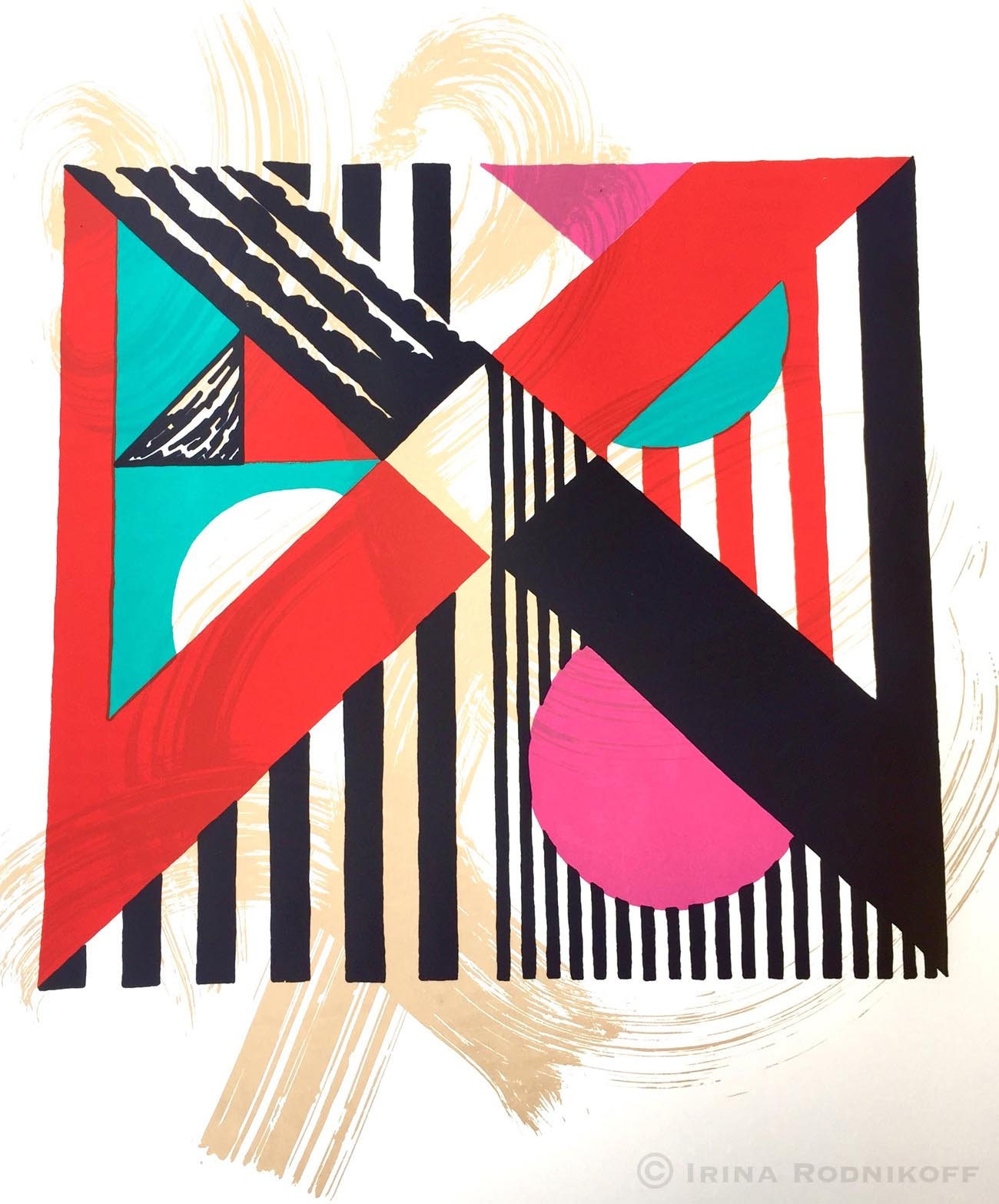 Fractured Poem | 36 cm x 42 cm | Silkscreen on Paper | 250 USD (Unframed)