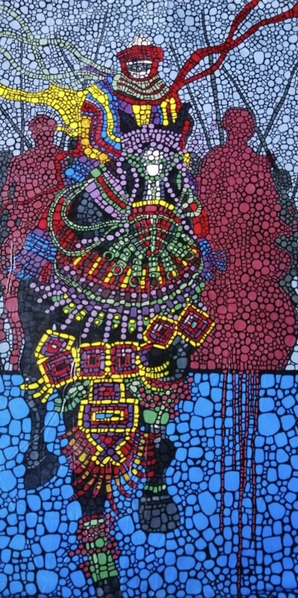 The Conqueror | Acrylic on Canvas | 115 x 68 cm | 650 USD