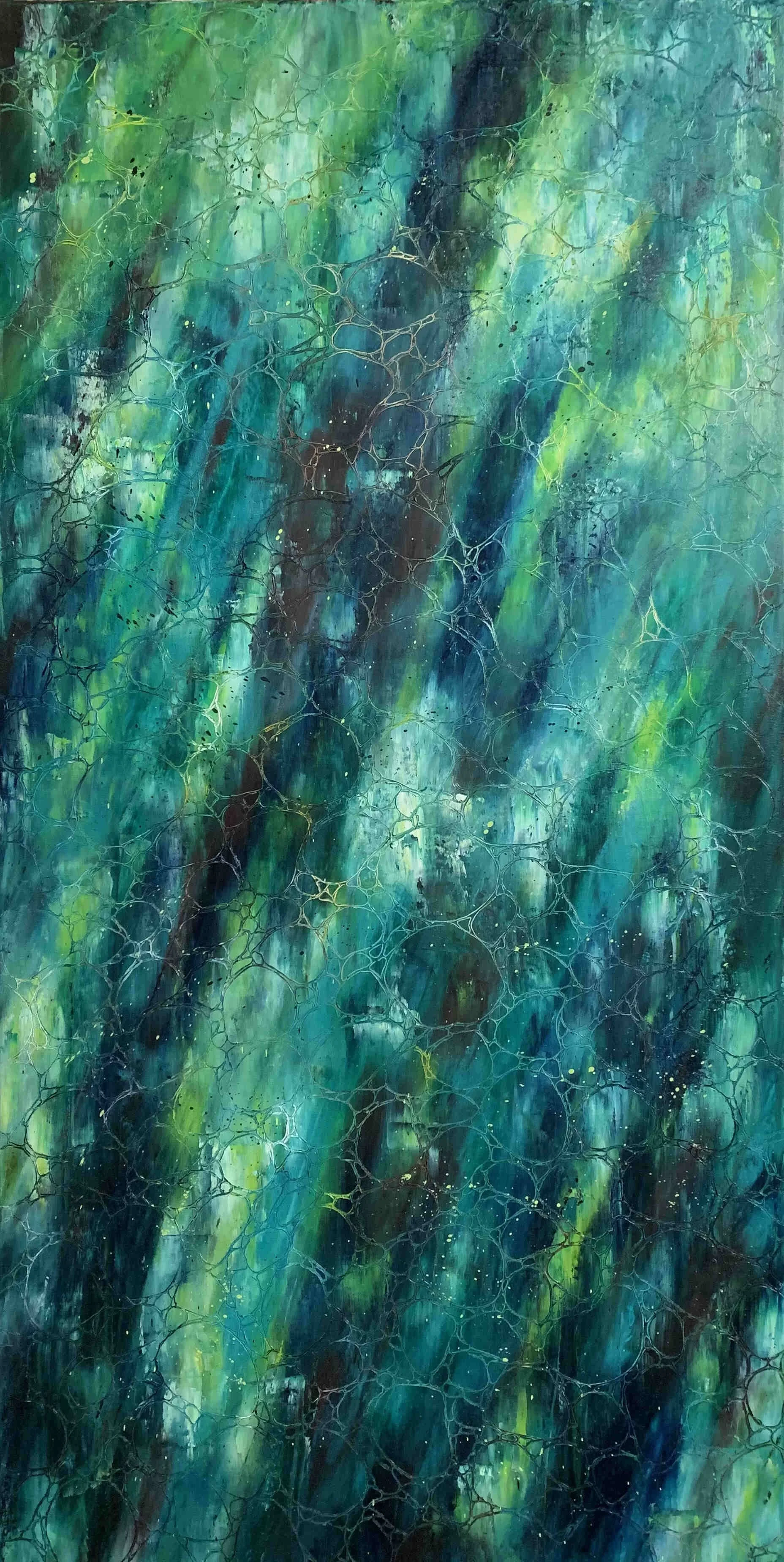 Respire  
| Oil on Canvas   
| 100 x 50 cm