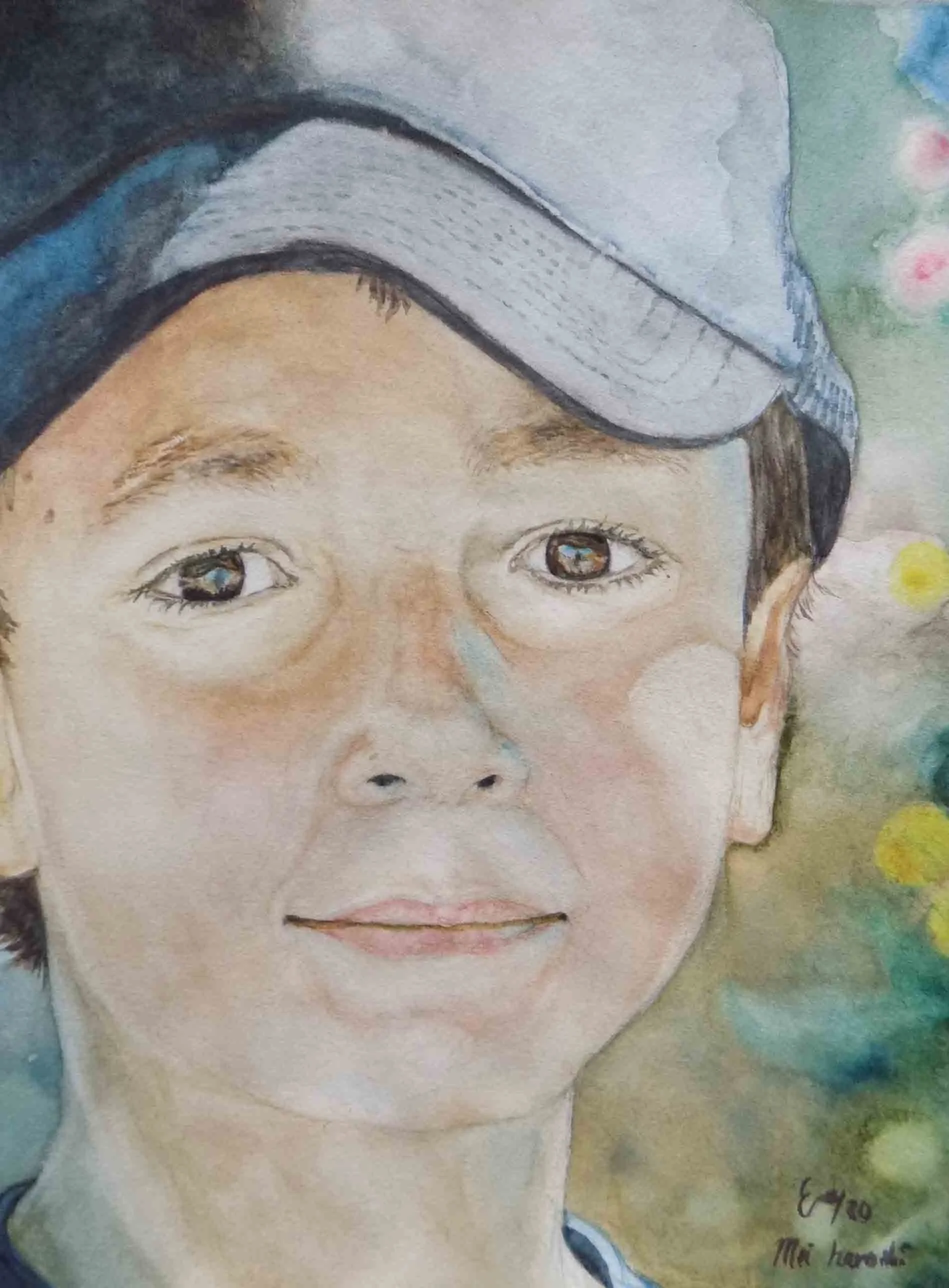 Moi Horoshi | Watercolour on Canvas | 22.5 x 30 cm | On Demand