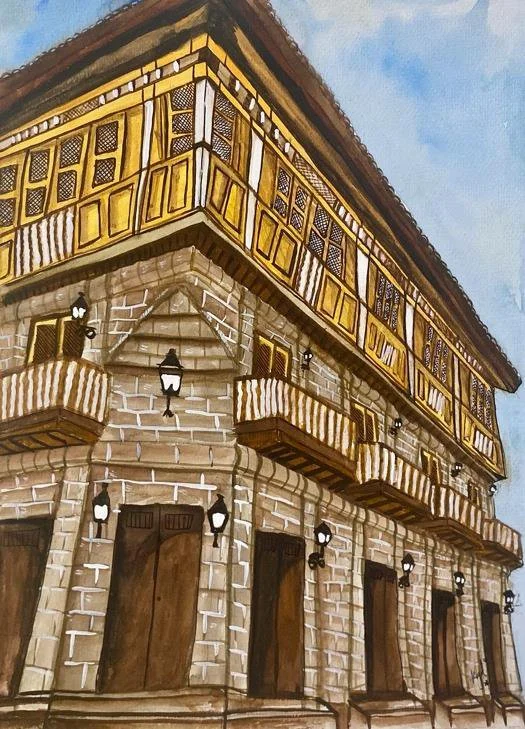 The casa Manila | Watercolour on Paper | 22 x 30 cm | 400 USD