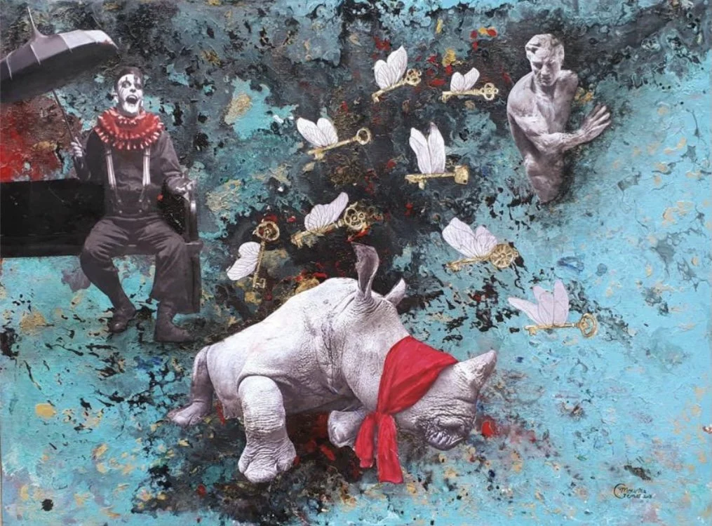 Acrylic and Mixed Media on Canvas | 60 x 80 cm | On Demand