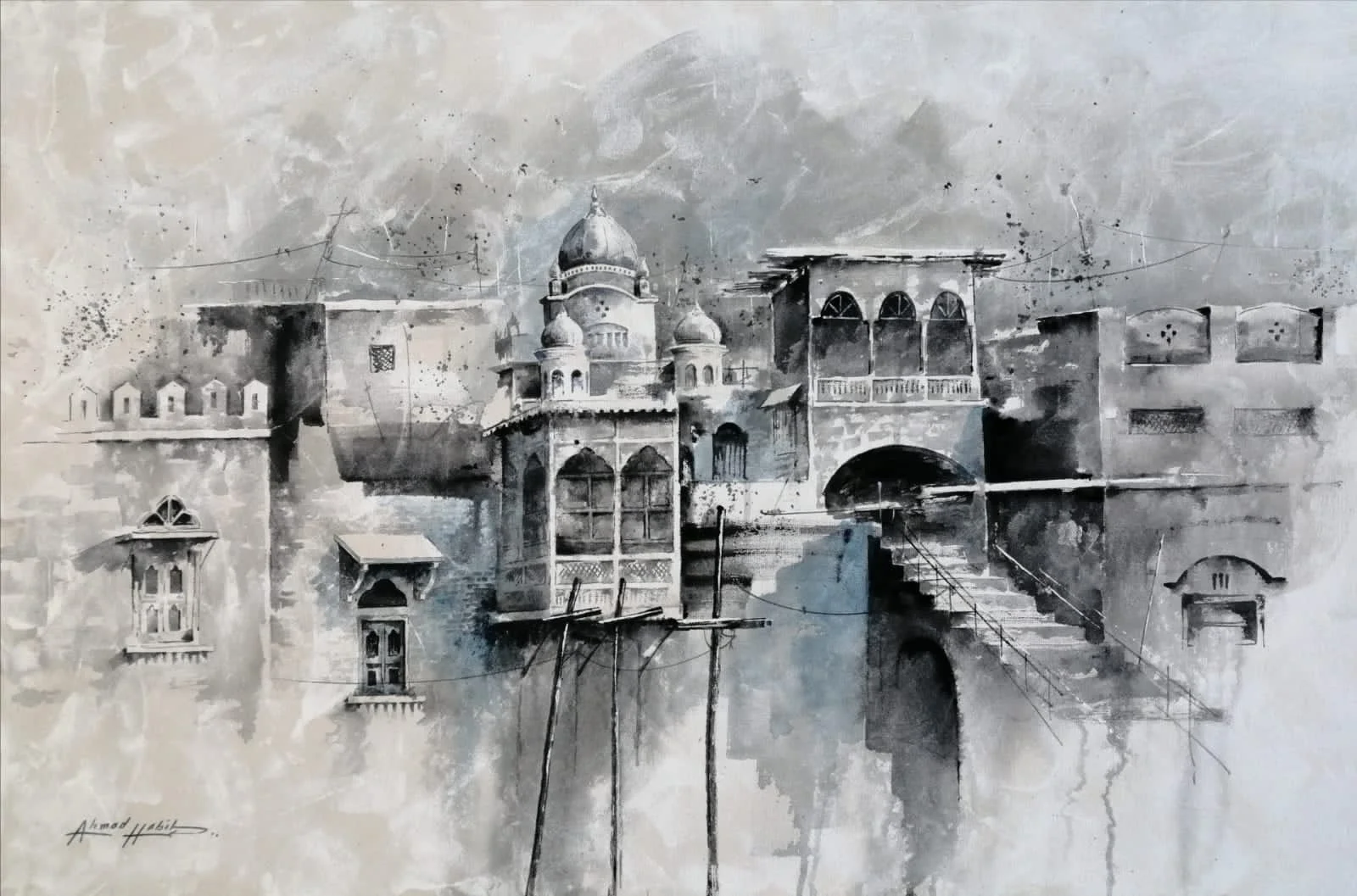  Stillness   
| Acrylic On Canvas  
| 24 x 36 inches