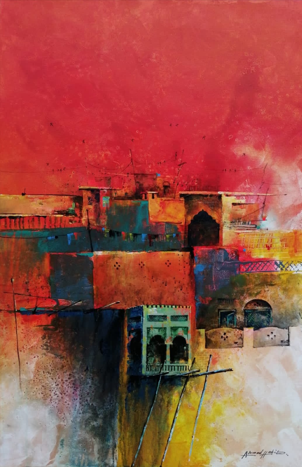  Peace Within   
| Acrylic On Canvas  
| 24 x 36 inches