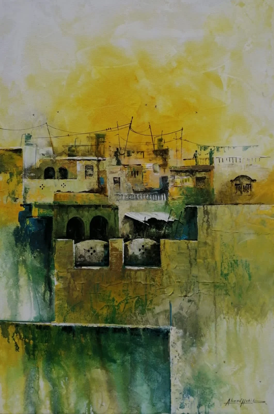  Mustard Season   
| Acrylic On Canvas  
| 20 x 30 inches