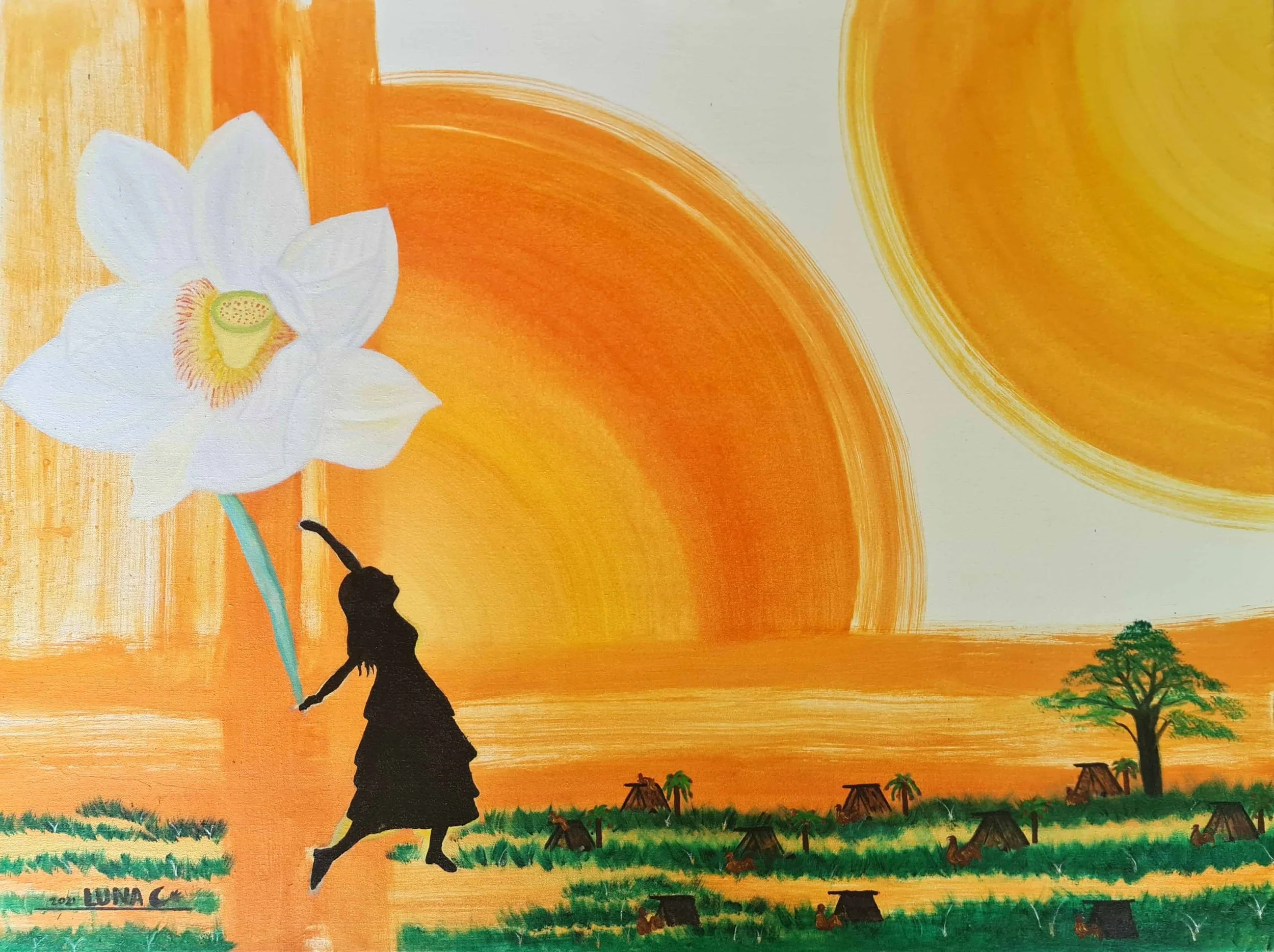 Bailen | 92 x 122 cm | Acrylic on Canvas | 900 USD