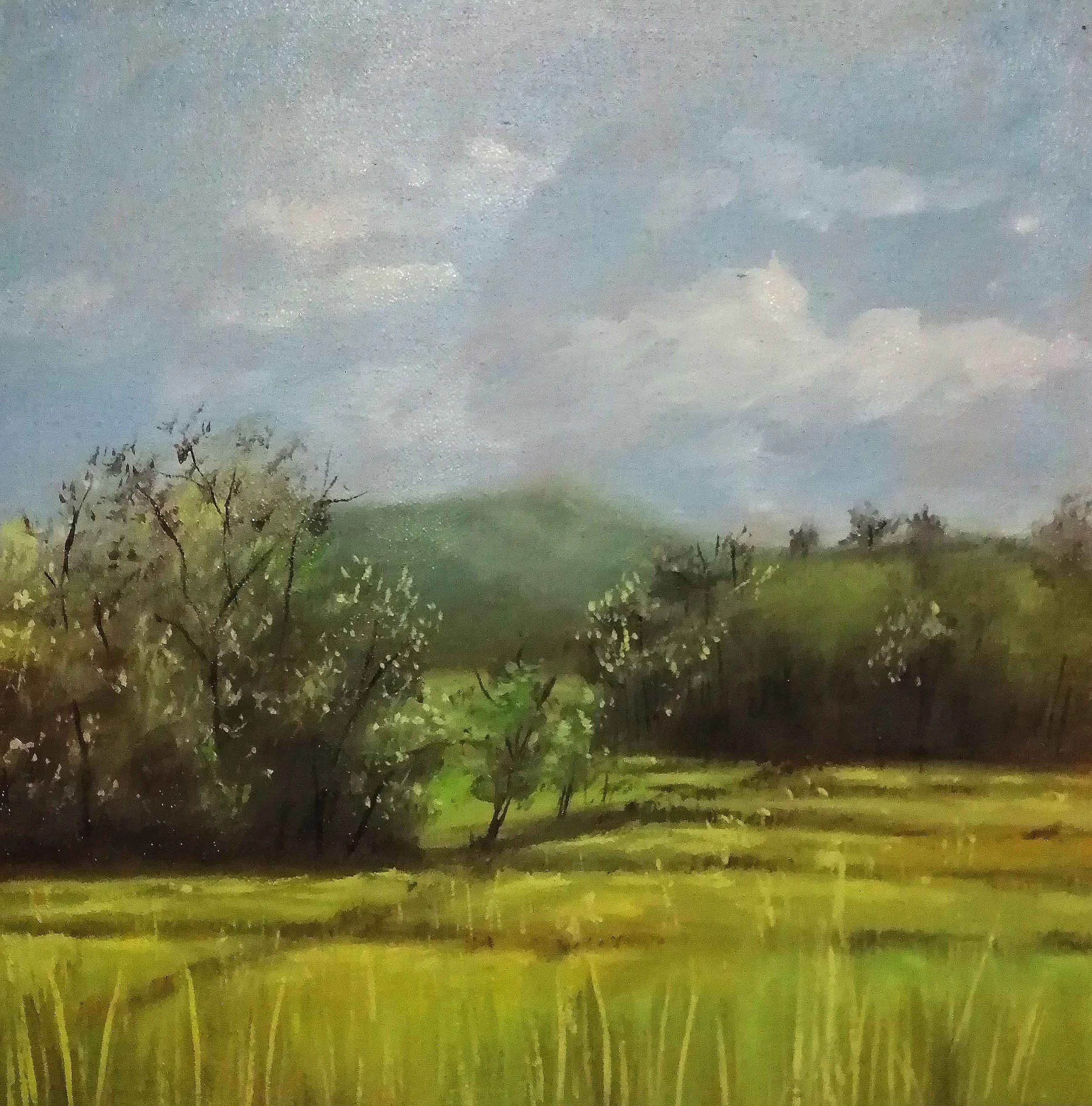 Aga Sa Taramnan | Oil on Canvas | 33 x 33 cm | 1068 USD