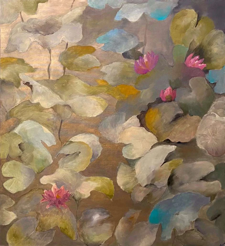 The Golden Hour  
| Acrylic on Canvas  
| 102 x 91 cm 