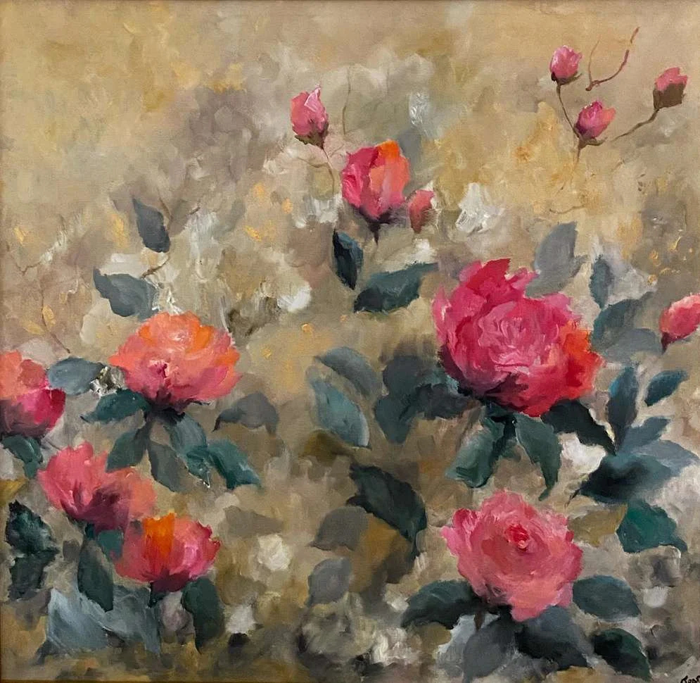 Rise and Shine  
| Acrylic on Canvas  
| 76 x 76 cm 