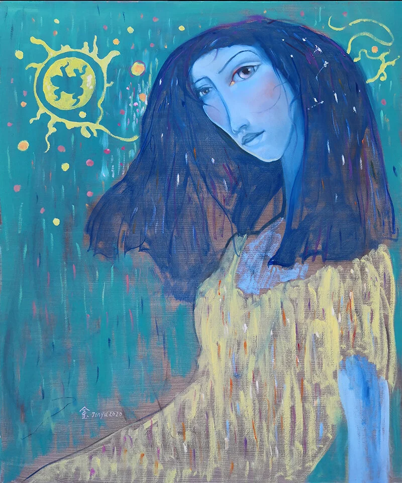 Deep Blue Sky
| 50 x 60 cm 
| Oil on Canvas
| 4400 USD