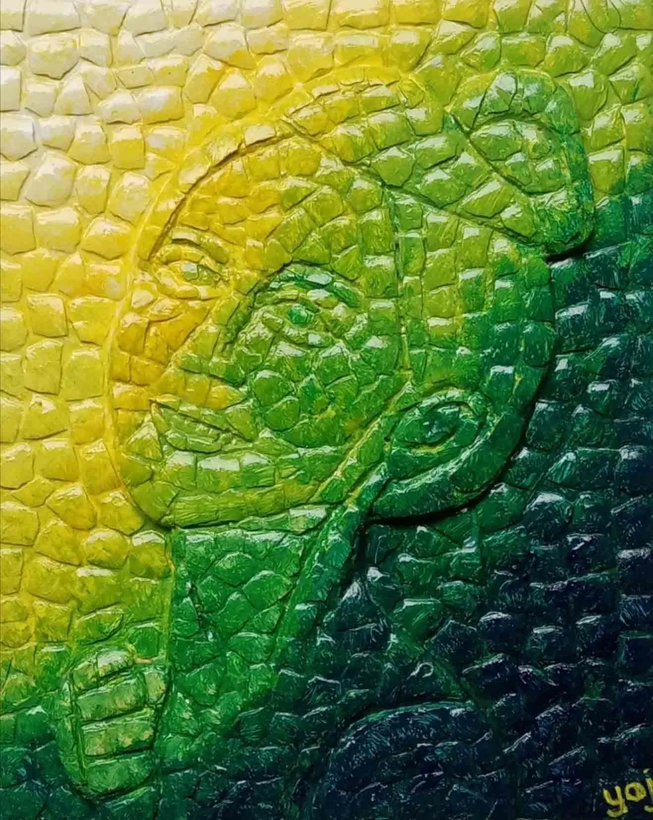 Be Thankful  
| Mixed Media on Board  
| 21.6 x 26.6 x 0.6 cm