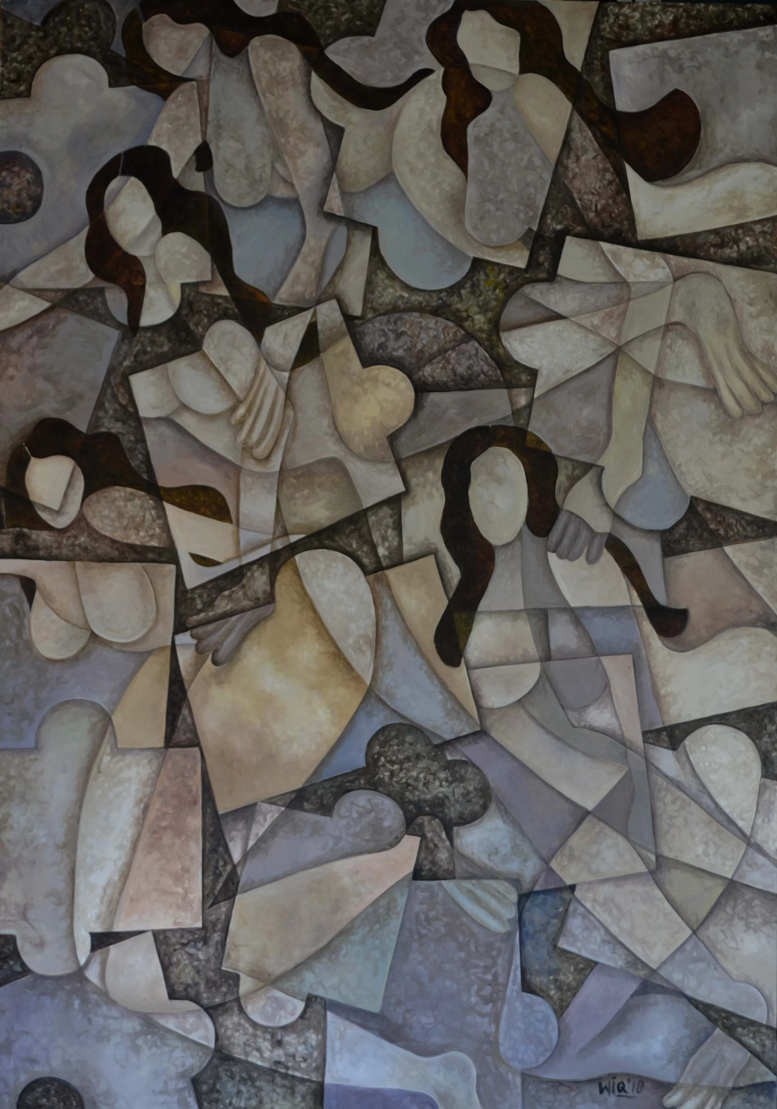 Puzzle
| 150 x 180 cm
| Acrylic on Canvas
| 8500 USD
