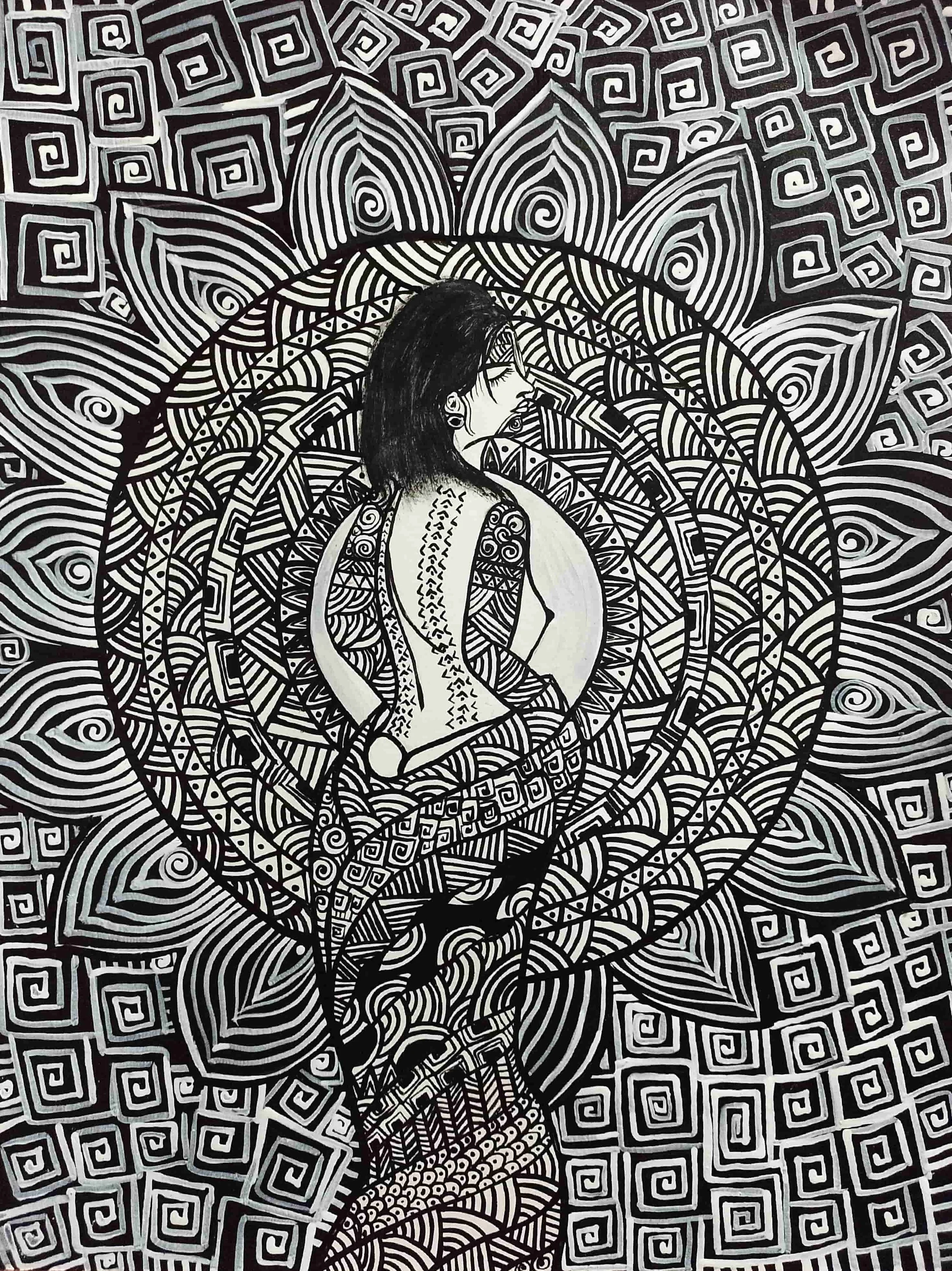 Babaylan (Shaman) | 31 x 23 cm | Acrylic on Watercolour Paper | 89 USD