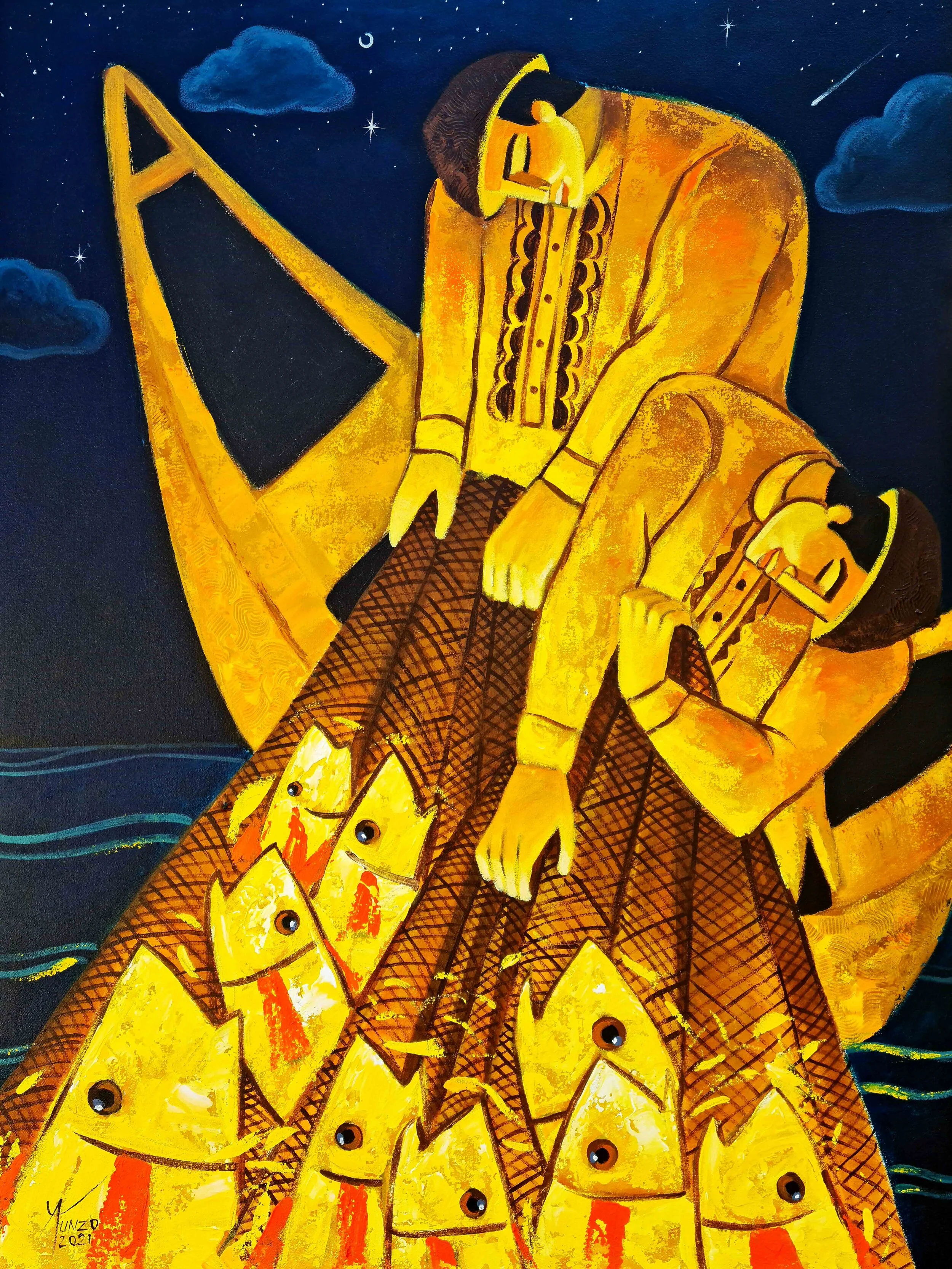 Pursigido
| Acrylic on Canvas
| 91 x 122 cm