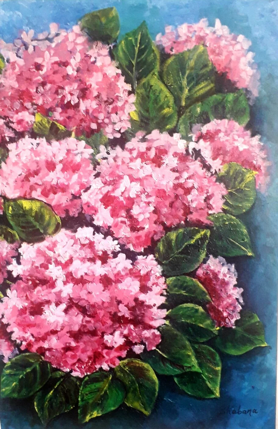 Blooming Spring | Acrylic on Canvas | 90 × 60 cm | 350 USD