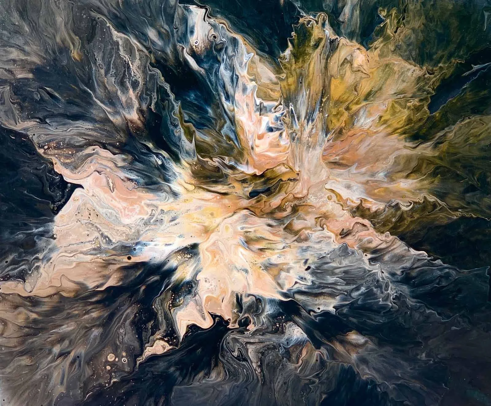 Cosmos  
| Acrylic On Canvas  
| 51 x 61 cm