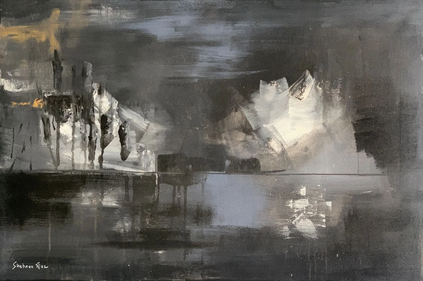 Titanic 
| Acrylic On Canvas  
| 50 x 76 cm