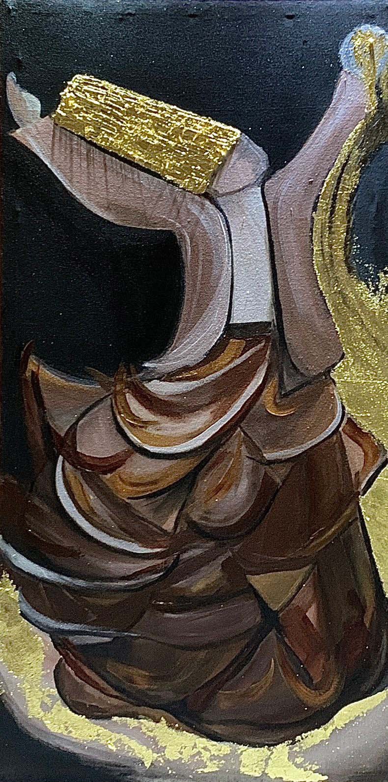 Forget Your Troubles  
| Acrylic On Canvas  
| 68 x 129 cm