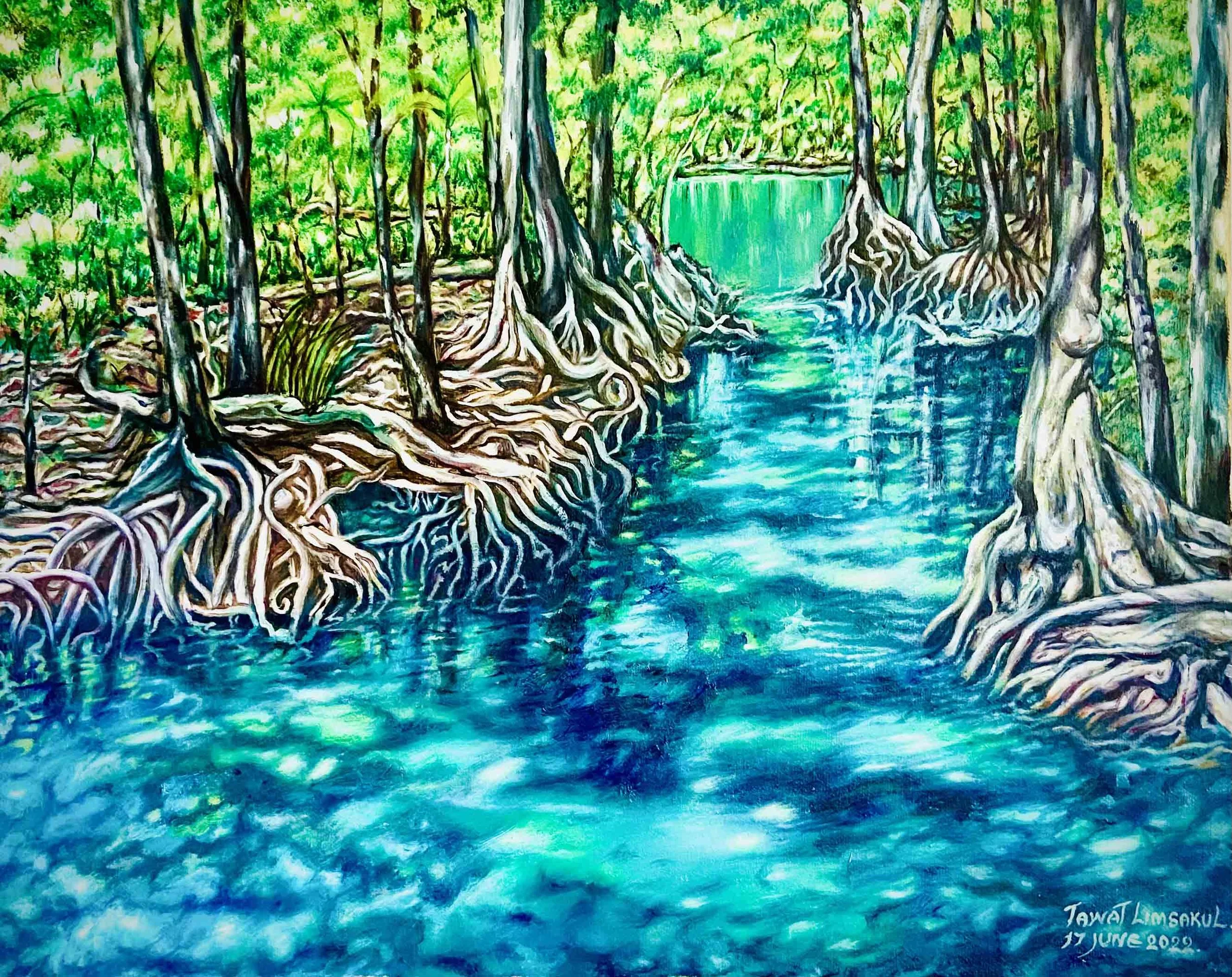 Mangrove  
| Oil on Canvas  
| 40 x 50 cm