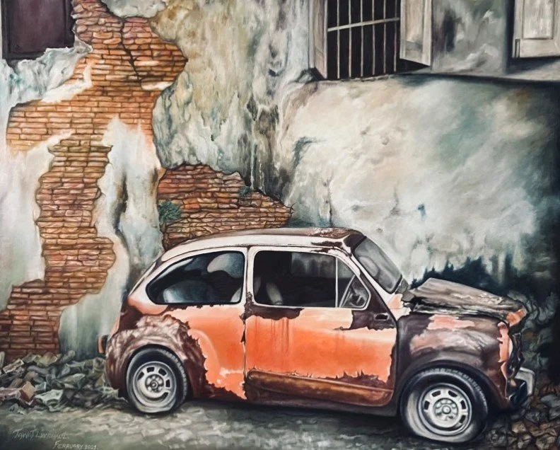 Everything is Unsustainable  
| Oil on Canvas  
| 80 x 100 cm