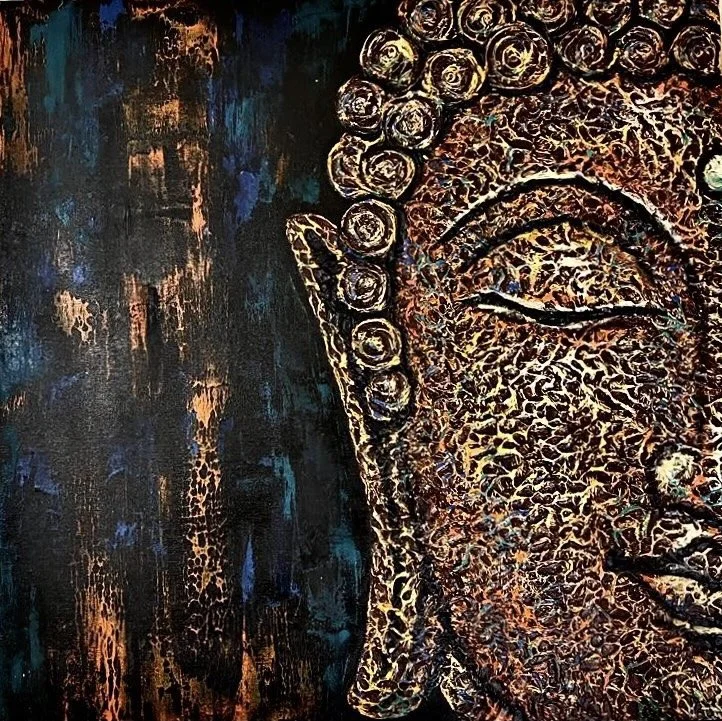 Enlightenment  
| Acrylic  
| 60 x 60 cm