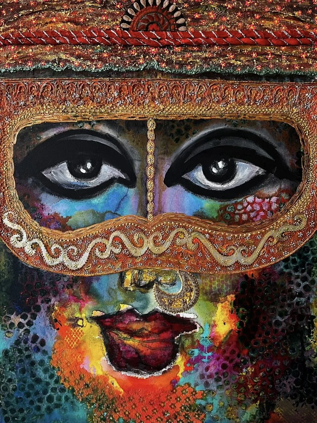 Spring  
| Acrylic and Ecoline  
| 100 x 80 cm