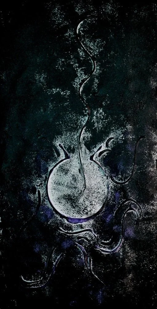 Germination  
| Acrylic on Canvas  
| 46 x 90 cm