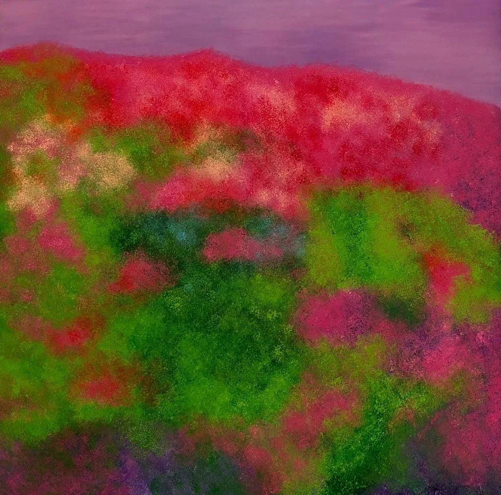 Spring Bloom  
| Acrylics on Canvas  
| 40” x 40”