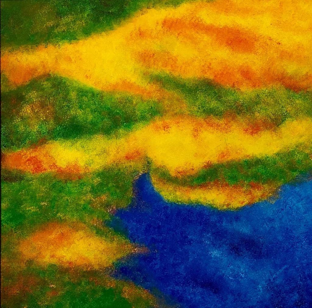 Natures Glory 2  
| 40” x 40”  
| Acrylics on Canvas
