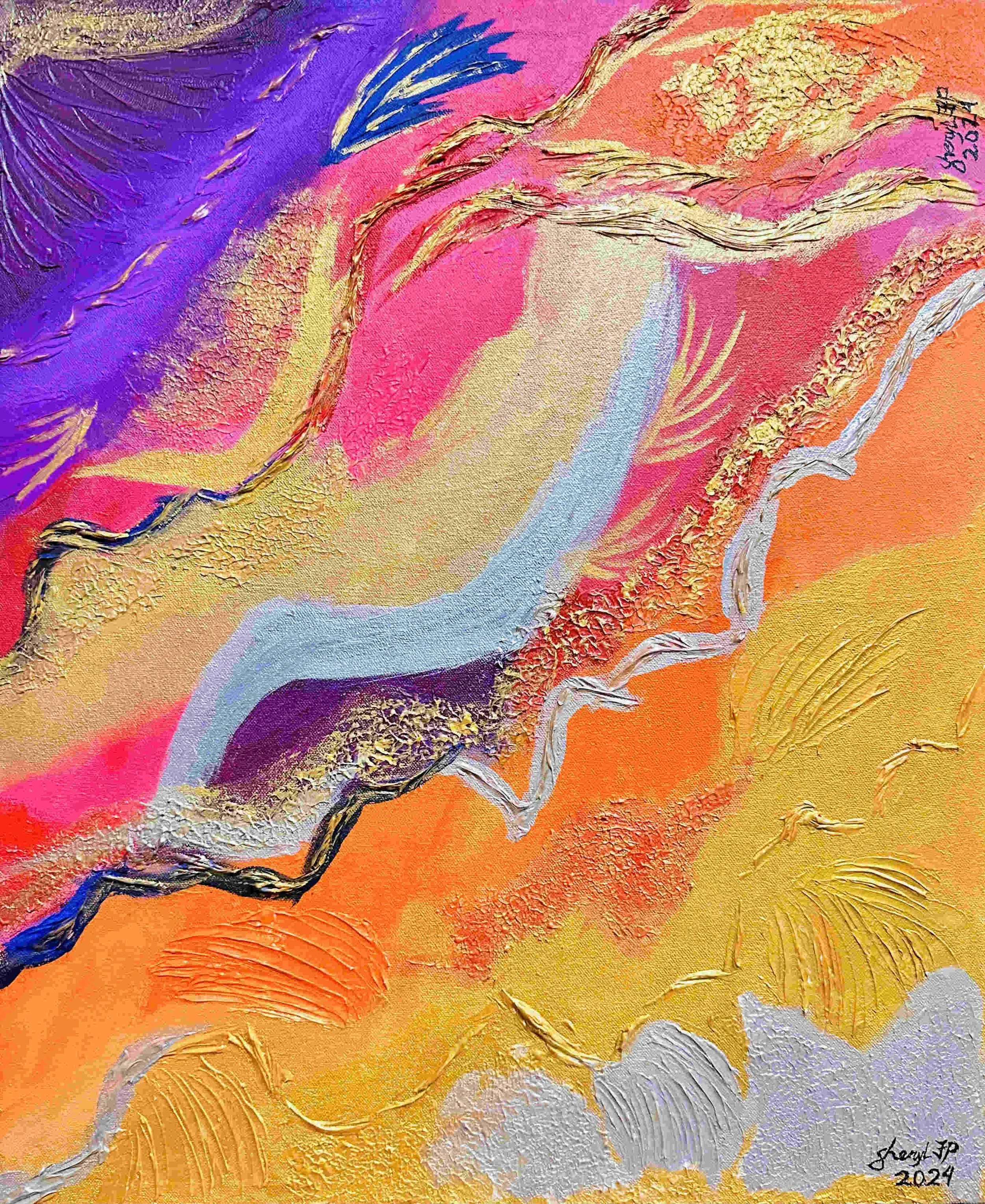 Mind, Heart, Body and Soul 2  
| 50.8 x 60.96 cm  