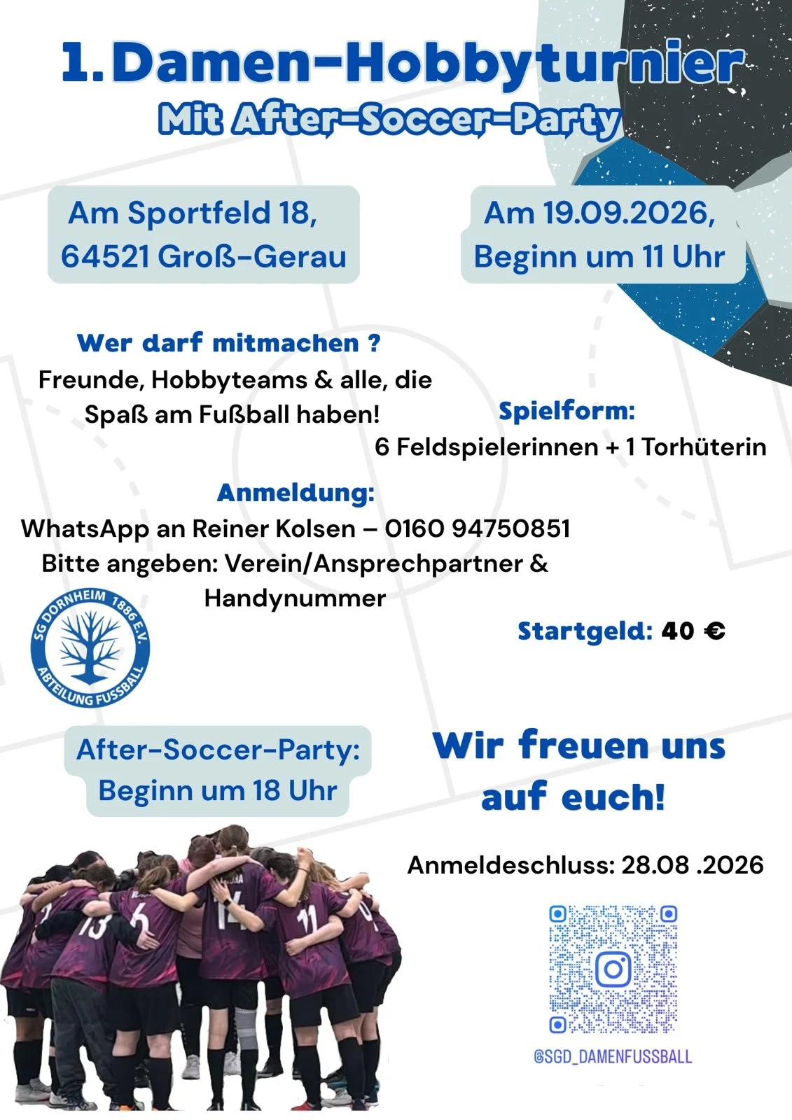 1. Damen-Hobbyturnier