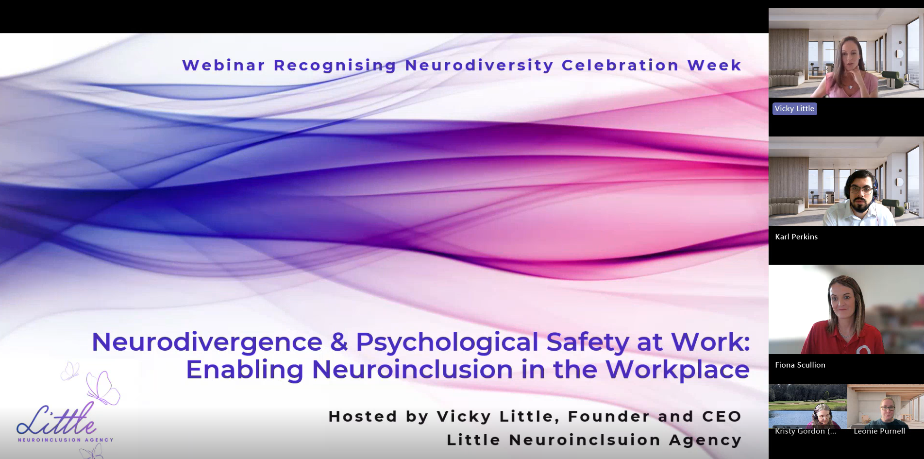 Neuroinclusion and Psychological Safety at Work: Key Takeaways from our Neurodiversity Celebration Week Webinar