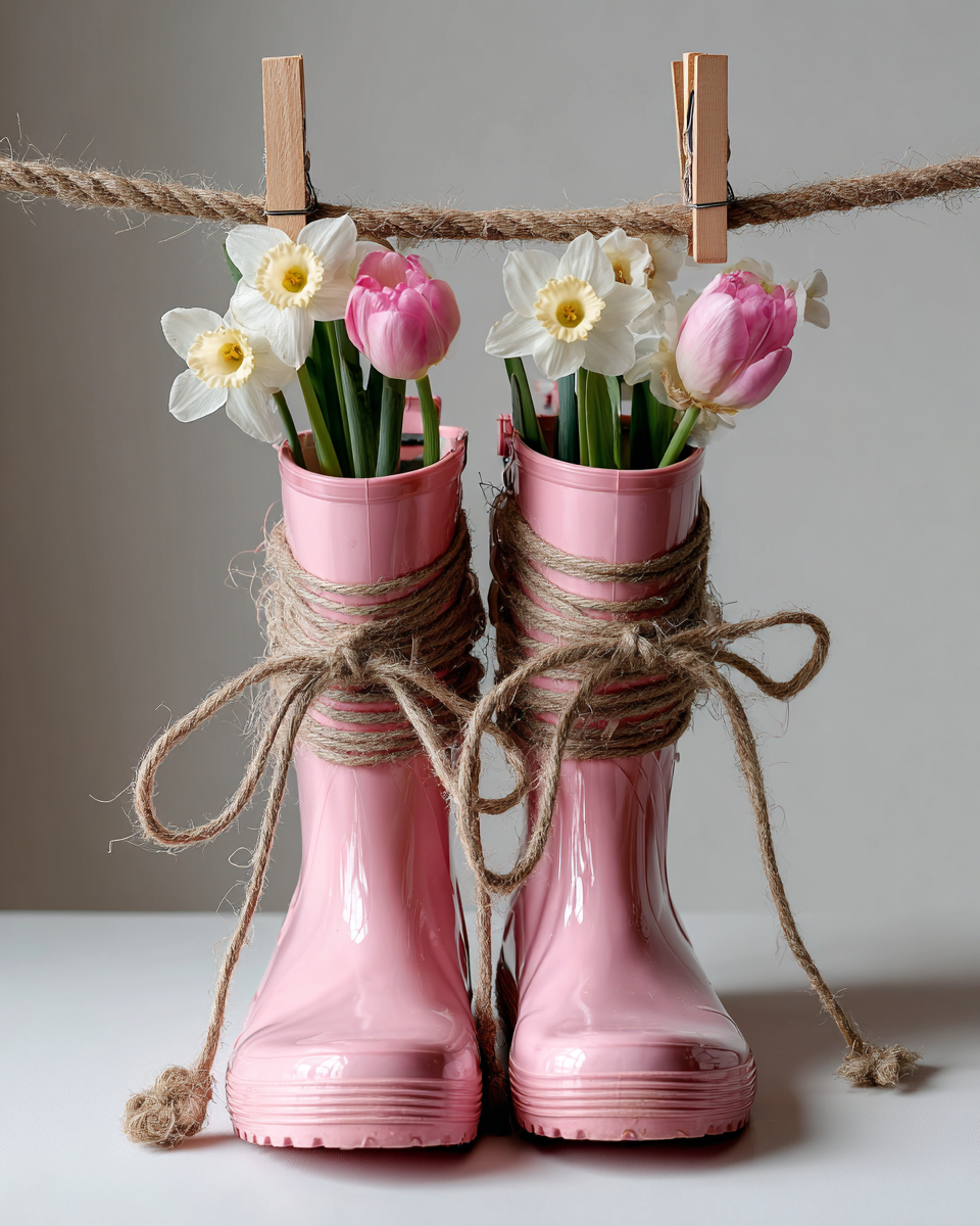 Premium: Wellies in Blossom