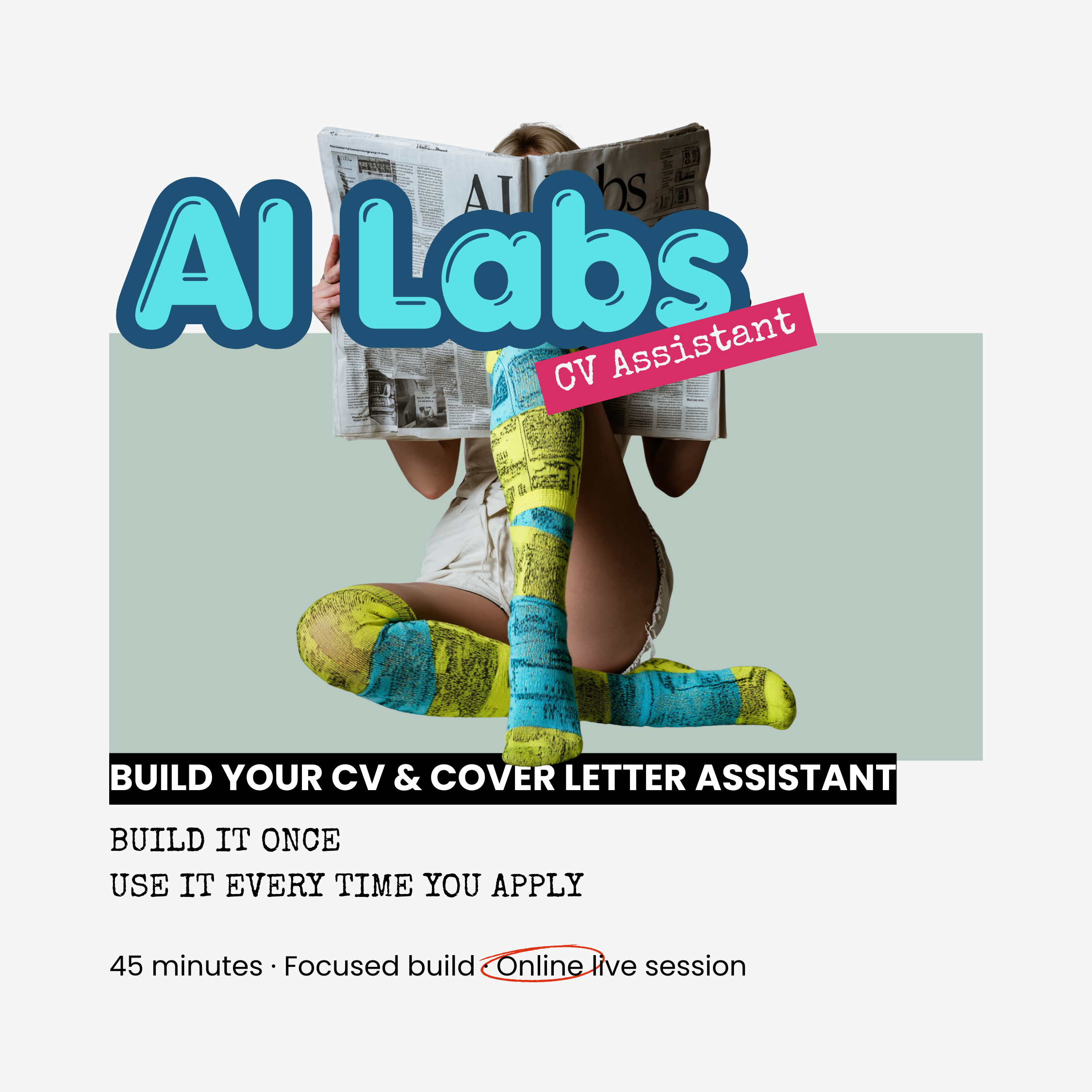 AI Lab: Build Your CV and Cover Letter Assistant (online)