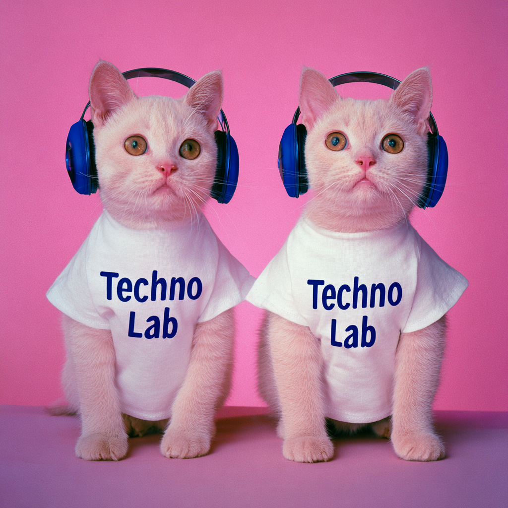 Free Image: Techno Lab Cats