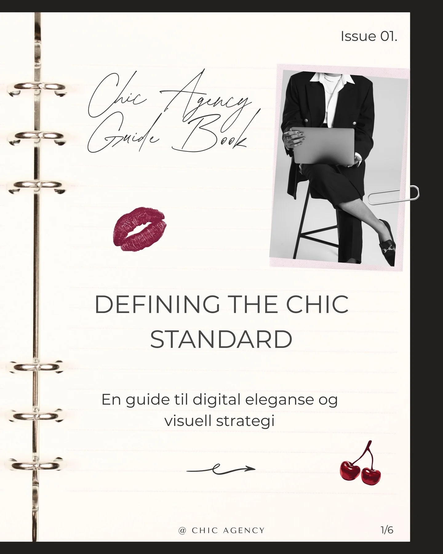 The Chic Guide Book - Issue 01. 

Vi lanserer the chic guide book, for &aring; gi deg et innblikk i hvordan vi jobber med visuell strategi. 

V&aring;r m&aring;nedlige guide book er her for &aring; inspirere til en mer gjennomf&oslash;rt tilstedev&ae