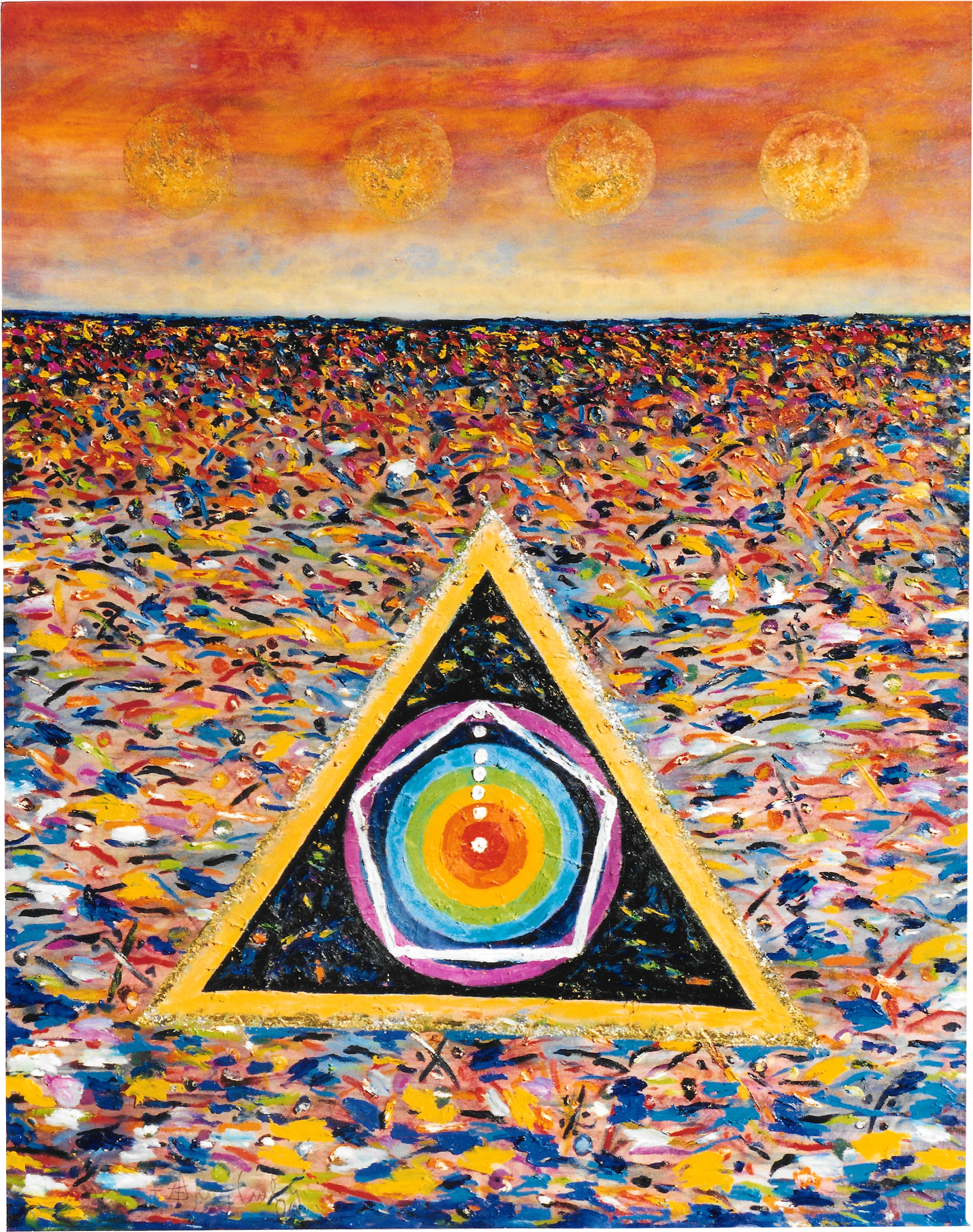 After the Rain - Outback, ---- | 152 cm x 122 cm | Oil on canvas