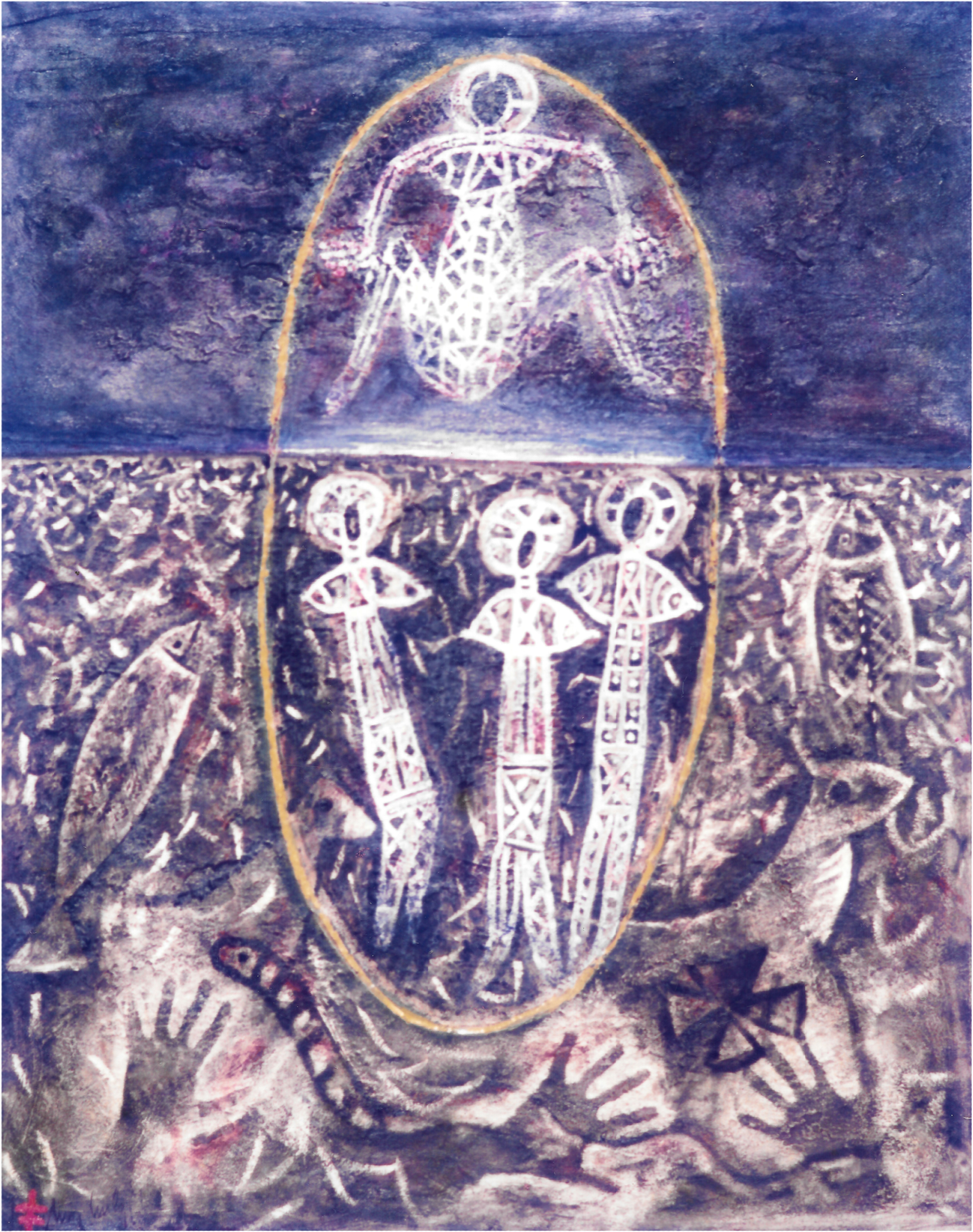 Lay Bare to the Rocks, 1991 152 cm x 122 cm | Oil on canvas