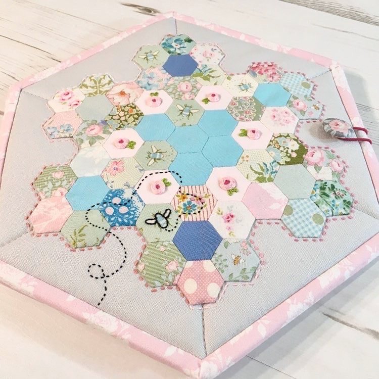 Hexagon Sewing Case Pattern and Kits!