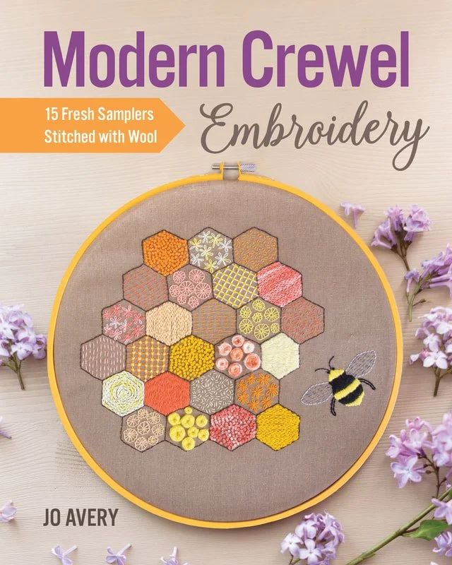 Modern Crewel Embroidery Book Tour