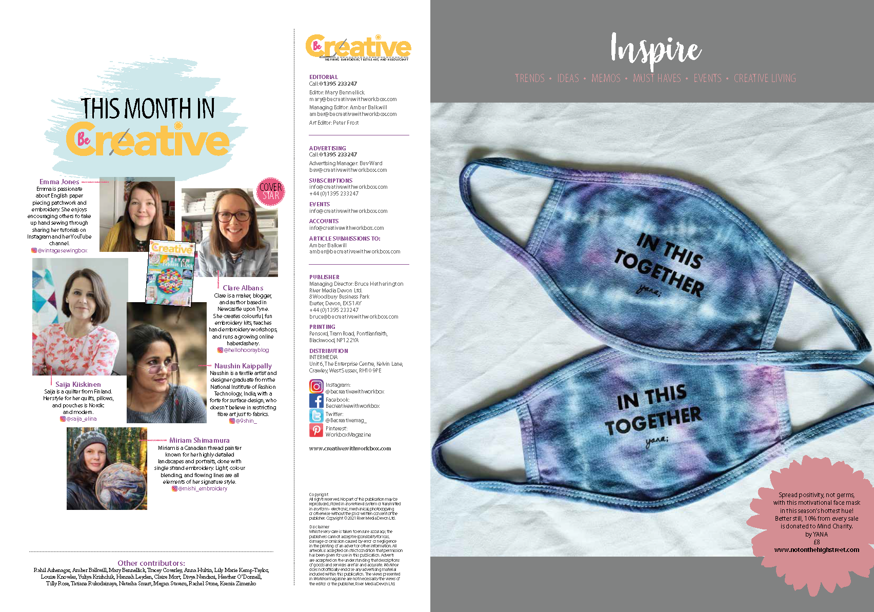 Emma Jones be creative