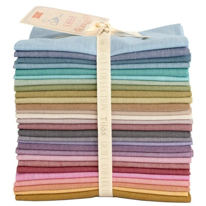 Tilda Fabrics Chambray Fat Quarter Pack 28 different prints