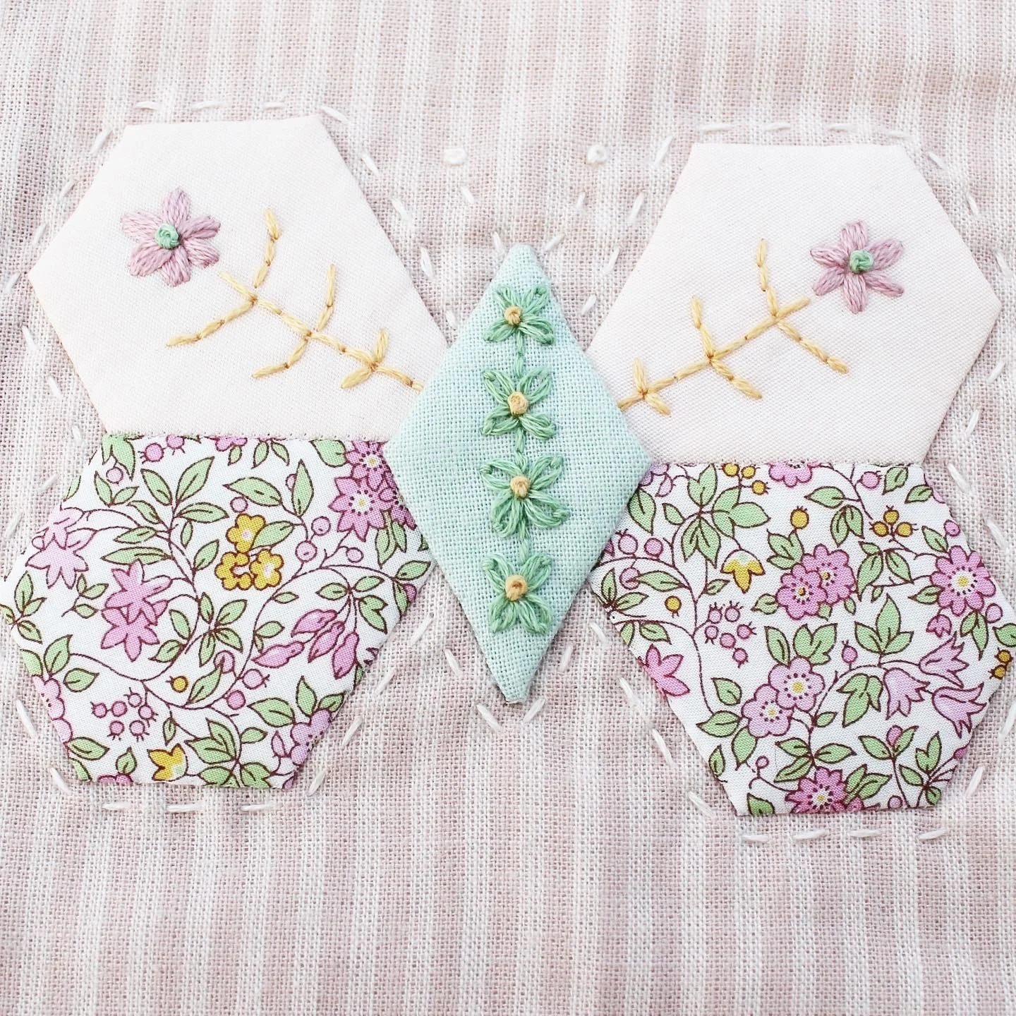 butterfly EPP patchwork