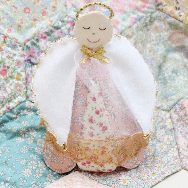 Christmas epp angel pattern